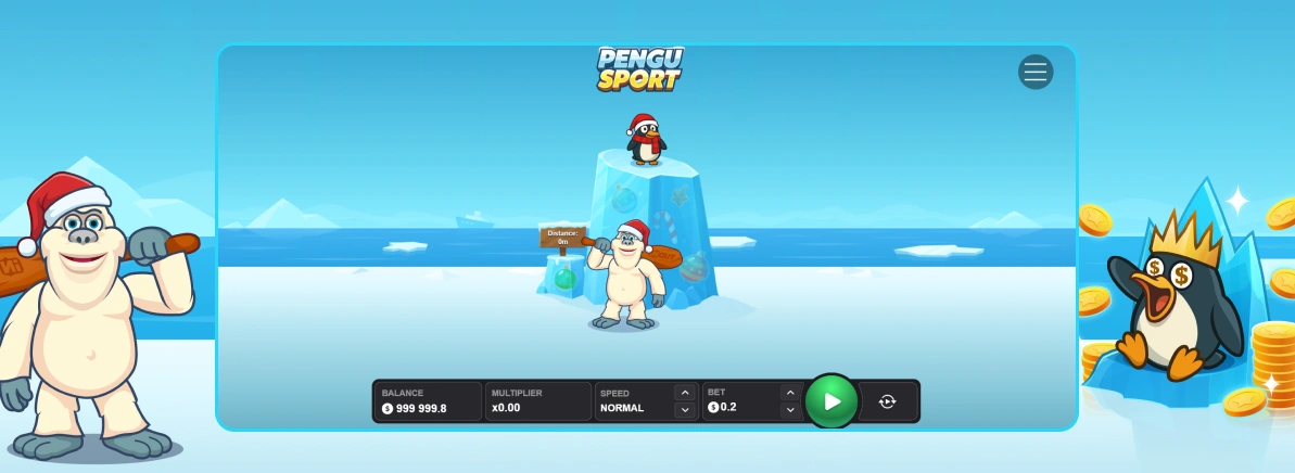 Pengu Sport Visual Design.